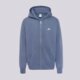 pánska mikina NIKE MIKINA M NK CLUB BB FZ HOODIE fn3861-491 farba modrá