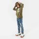 detská mikina ADIDAS MIKINA S KAPUCŇOU TREFOIL HOODIE BOY hd2006 farba khaki