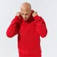 pánska mikina JORDAN MIKINA S KAPUCŇOU ESSENTIAL OVERHEAD HOODIE da9818-687 farba červená