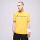 pánske tričko CHAMPION TRIČKO CREWNECK TRIČKO 218284ys113 farba horčicová