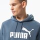 pánska mikina PUMA MIKINA S KAPUCŇOU ESS BIG LOGO HOODIE FL (S) 586687 10 farba tmavomodrá