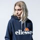 dámska mikina ELLESSE MIKINA S KAPUCŇOU TORICES NAVY sgs03244429 farba tmavomodrá
