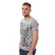 pánske tričko O'NEILL TRIČKO LM LICENCE TO CHILL S/SLV TEE 4023568001 farba sivá