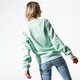 dámska mikina FILA MIKINA PURE HOODY 681091a204 farba zelená