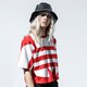 dámske tričko ADIDAS TRIČKO LRG LOGO TEE fm2565 farba červená
