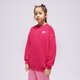 detská mikina NIKE MIKINA G NSW CLUB FLC OVRSZD LBR GIRL fd2923-615 farba ružová