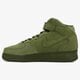 pánske tenisky (obuv) NIKE AIR FORCE 1 MID '07  315123302 farba zelená