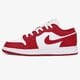 detské tenisky (obuv) AIR JORDAN 1 LOW 553560-611 farba červená