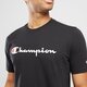 pánske tričko CHAMPION TRIČKO CREWNECK TRIČKO 219206kk001 farba čierna