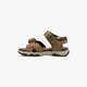 detské sandále TIMBERLAND EK OAK BLUFFS LEATHER 2 STRAP 2180a farba hnedá