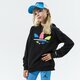detská mikina ADIDAS MIKINA S KAPUCŇOU HOODIE GIRL h32388 farba čierna
