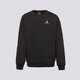detská mikina JORDAN MIKINA JDN MJ BRKLN FLC CREW BOY 95f114-023 farba čierna