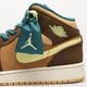 detské tenisky (obuv) AIR JORDAN 1 MID SE dz6335-200 farba hnedá