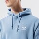 pánska mikina ADIDAS MIKINA S KAPUCŇOU 3-STRIPES HOODY h06678 farba modrá