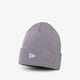 detská čiapka NEW ERA ČIAPKA NEW ERA CUFF KNIT GREY NEW ERA GRA 12156074 farba sivá