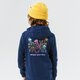 detská mikina ADIDAS MIKINA S KAPUCŇOU HOODIE BOY h22639 farba tmavomodrá