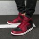 pánske tenisky (obuv) JORDAN AIR 1 MID  554724601 farba bordová