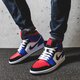 pánske tenisky (obuv) AIR JORDAN 1 MID 554724-124 farba červená