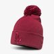 dámska čiapka NEW ERA ČIAPKA ZIMNÁ ESNL BOB KNIT LOSDOD CAR 80635824 farba bordová