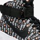 dámske tenisky (obuv) NIKE WMNS AIR FORCE 1 HI LX ao5138-001 farba čierna
