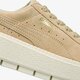 dámske tenisky (obuv) PUMA SUEDE PLATFORM RUGGED WN'S 36583002 farba béžová