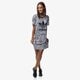dámske tričko ADIDAS TRIČKO FLORE TEE DRESS ab1996 farba viacfarebná