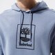 pánska mikina TIMBERLAND MIKINA S KAPUCŇOU TREE LOGO HOODED TEMPEST tb0a5phmca01 farba modrá