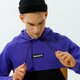pánska mikina TIMBERLAND MIKINA S KAPUCŇOU YC CUT & SEW HOODIE tb0a22kqcd31 farba fialová