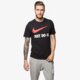 pánske tričko NIKE TRIČKO TEE-NEW SWOOSH 707360013 farba čierna
