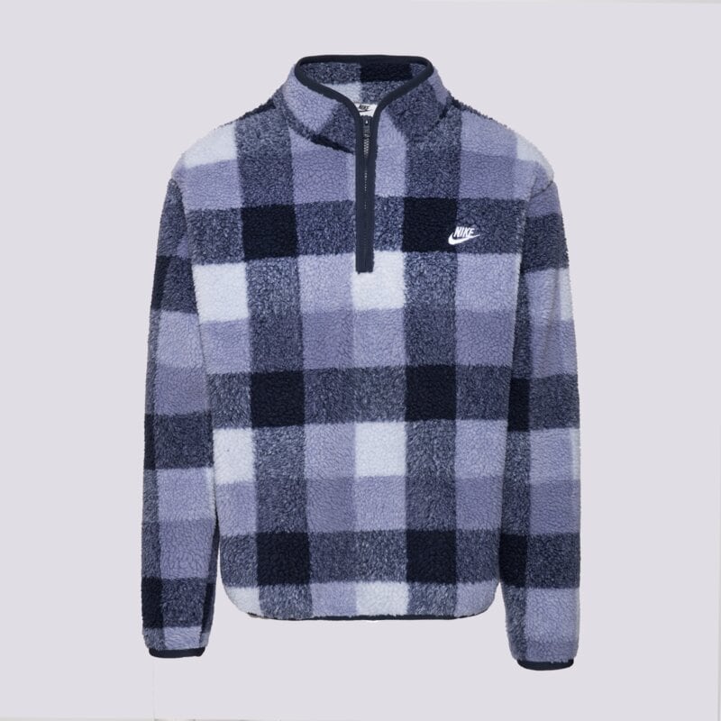 NIKE FLÍSOVÁ MIKINA M NK CLUB SSNL WNTRZD AOP HZ