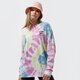 dámske tričko VANS TRIČKO WM MASC OFF LS OVERSIZED ORCHID vn0a5ett0fs1 farba viacfarebná