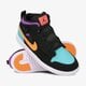 detské tenisky (obuv) JORDAN 1 MID ALT  ar6351-083 farba čierna