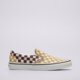 dámske tenisky (obuv) VANS CLASSIC SLIP-ON CHECK MIX MULTI vn000d6ycyj1 farba béžová