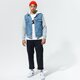 Prechodná bunda pánska (jarná/jesenná) LEVI'S BUNDA HYBRID HOODIE V TRUCKER a06320000 farba modrá