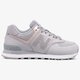 dámske tenisky (obuv) NEW BALANCE WL574NBN wl574nbn farba sivá