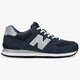 pánske tenisky (obuv) NEW BALANCE M574NN m574nn farba tmavomodrá