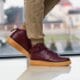 pánske tenisky (obuv) NIKE AIR FORCE 1 MID '07 LV8 804609602 farba bordová