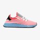detské tenisky (obuv) ADIDAS DEERUPT RUNNER J da9610 farba červená