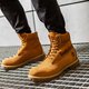pánska vychádzková obuv TIMBERLAND PREMIUM 6 INCH BOOT  ca1urv farba žltá