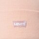 dámska čiapka LEVI'S ČIAPKA SLOUCHY BEANIE - TONAL BATWING 38141-0099 farba ružová