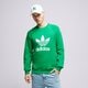 pánska mikina ADIDAS MIKINA TREFOIL CREW im4503 farba zelená