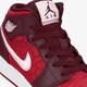 detské tenisky (obuv) AIR JORDAN 1 MID SE av5174-600 farba červená