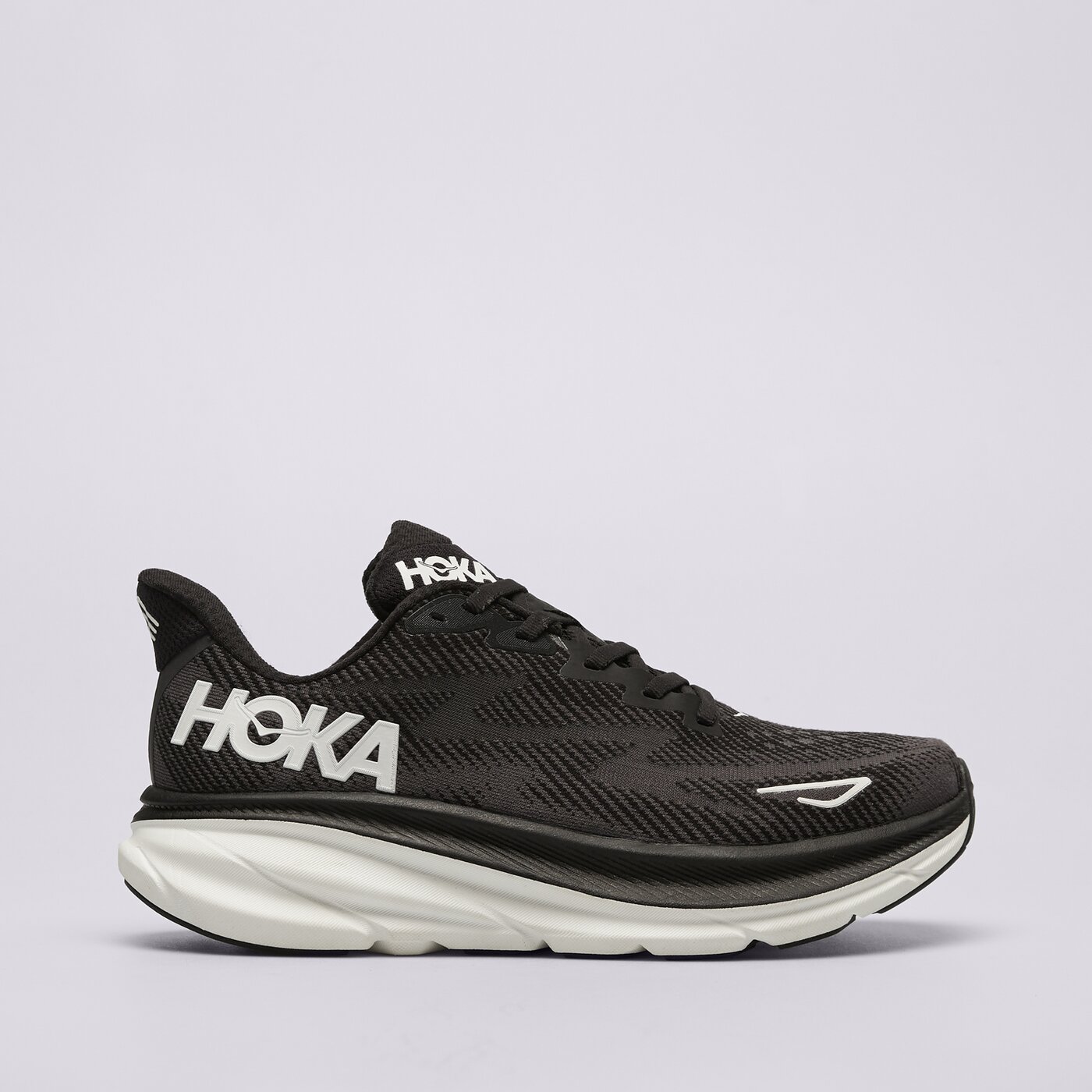sk HOKA CLIFTON 9 1127896BWHT | farba čierna | Módne Tenisky. Ženy