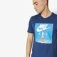 pánske tričko NIKE TRIČKO SS M NSW TEE AIR 1 892155-451 farba tmavomodrá