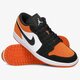 pánske tenisky (obuv) AIR JORDAN 1 LOW  553558128 farba čierna