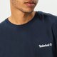 pánske tričko TIMBERLAND TRIČKO SMALL LOGO PRINT tb0a5pgz4331 farba tmavomodrá