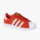detské tenisky (obuv) ADIDAS SUPERSTAR J  f37136 farba červená