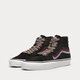 dámske tenisky (obuv) VANS SK8-HI TAPERED vn0009qpbma1 farba čierna