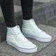 dámske tenisky (obuv) VANS UA SK8-HI  va38geq6l farba zelená