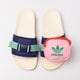 dámske šľapky ADIDAS POUCHYLETTE W gw9782 farba béžová